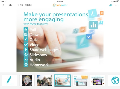 Some of the ways to engage students with NearPod